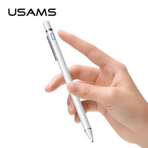 USAMS Active Stylus Tablet Pen For iPad Pro 2020 2019 2018 Air 4 Air 3 7th 8th Capacitive Screen Touch Pen Apple Pencil