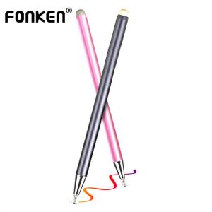 FONKEN Stylus Pen For Touch Screen 2-in-1 Touched Pen For Phone Tablet Visible Tip Drawing Pencil For Samsung Android Pen Laptop