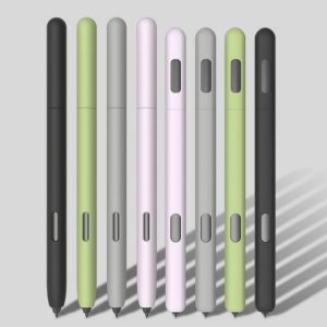 Silicone Stylus Pencil Case Accessories Creative DIY Soft Pen Stylus Sleeve for Samsung Galaxy Tab S6/S7 S-Pen Cover