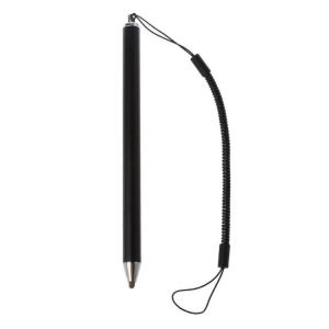 Anti-lost Lanyard Touch Screen Stylus Pen Fibre Stylus Mesh Micro Fiber Tip Pen for iPad 2018 iPhone Smart Phone Tablet