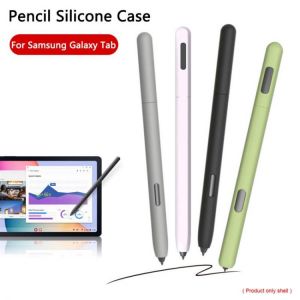 Soft Silicone Pen Case For Samsung Galaxy Tab S7 S6 Lite Cute Cartoon Tablet Tab S6lite Pencil Cover protective case sleeve