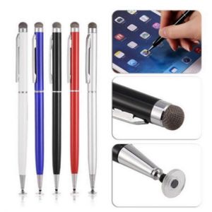 Round Thin Stylus Pen Tip Capacitive Touch Screen for Mini 14cm Mobile Phone Stylus Fine Point Universal For iPad iPhone Tablets