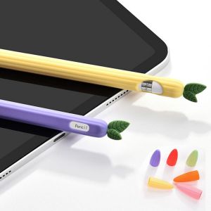 Portable For Apple Pencil 1 1st Anti-lost Case For Apple Pencil 1 Gen Case For Ipad Accessories Cover Protective Silicone Sleeve