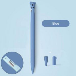 1pc Cute Animal Pattern Silicone Protective Pouch Cap Holder Case For ipad Pencil 1 Accessories Anti-scratch Case for Pencil 2nd