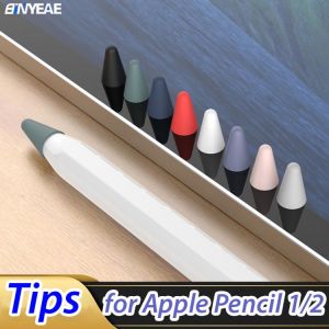 Pencil Tip Cover For Apple Pencil 2nd 1st Generation Mute Silicone Nib Case For Apple Pencil 1 2 Cover Skin Protector For iPad