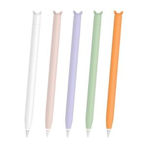 For Pencil 1 Case Pencil Case Tablet Touch Stylus Pen Protective Cover For Pencil 1st Soft Silicone Case Anti-Fall Pen Tip Cover