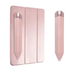 1PCs Adhesive Protective Case for Apple Pencil Sticky Holder Sleeve PU Bandage Cover Tablet Touch Pen Full Protective Pouch Bags