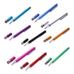 Universal  2 In 1 Capacitive Pen Touch Screen Drawing Pen Stylus for iPhone iPad for Android IOS Lenovo Xiaomi Samsung Tablet