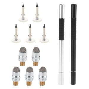 Universal 2in1 Stylus Drawing Tablet Pens Capacitive Screen Touch Pen for Mobile Smart Phone Tablet Laptop Cellphone