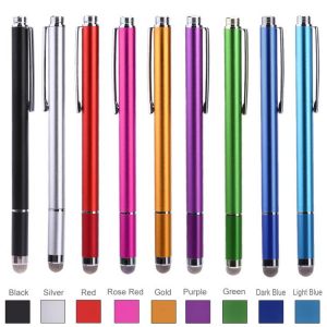 2 in 1 Conductive Pen +Suction Cup Touch Head Capacitance Pen Tablet PC Stylus Mobile Phone High-precision Disc Stylus Pen
