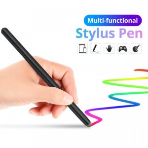 2in1 Capacitive Pen Touch Screen Drawing Pen Stylus with Conductive Touch Sucker Microfiber Touch Head for Tablet PC Smart Phone