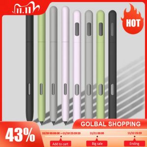 For Samsung Galaxy Tab S6/S6 Lite/S7 S-Pen Cover Cute Tablet Silicone Table Stylus Pencil Case Sleeve