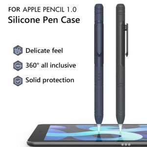 Protective Sleeve Cover Anti-Lost Pencil Silicone Cover Pencil Case Non-Slip Protective Soft Sleeve for Apple Pencil 1