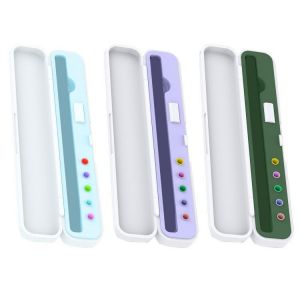 Storage Box for Apple Pencil Portable ABS Silicone Case Pen Nib Holder Hard Cover Case Accessories
