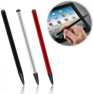 3pcs High Quality Capacitive Universal Touch Resistive Screen Pen  Stylus Pencil for Tablet iPhone iPad Samsung Mobile phone