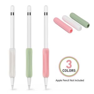 Stylus Cover Silicone Protective Sleeve Wrap For Apple Pencil 1/2 Shockproof Anti-scratch Non Slip ​Touch Screen Pen Grip Case