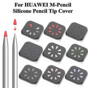 8 pc Touchscreen Pen Nib Cover for HUAWEI M-Pencil Soft Silicone Replacement Protective Sensitive Stylus Pencil Cap Cover Pen