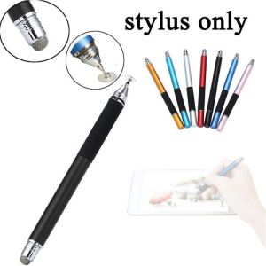 all in one place טאבלטים Disc Cloth Head Capacitive Pen Universal Stylus 2 In 1 Screen Suitable For All IPad Pencil IPhone Electronic Devices