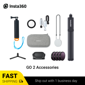 Insta360 GO 2 Accessories Carry Case/ Mount Adapter Bundle/ Magnet Pendant/ Easy Clip/ Lens Guard/ Dive case/ USB Power Mount
