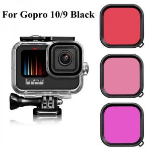 60M Waterproof Housing Case for GoPro Hero 10 9 Black Diving Protective Underwater Dive Cover for Go Pro 9 Accessories