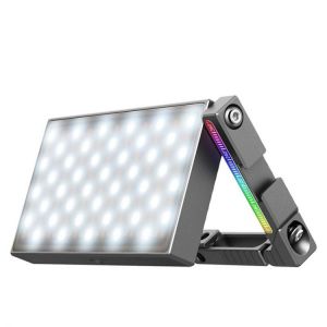 Ulanzi VIJIM R70 Metal RGB LED Video Light With Adjustable Bracket Mount DSLR SLR Camera Light 2700-8500K 5000mAh PD Fast Charge