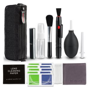 19pcs Camera Cleaner Kit Lens Digital Camera Sensor Cleaning Kit for Sony Fujifilm Nikon Canon SLR DV Cameras Clean Set