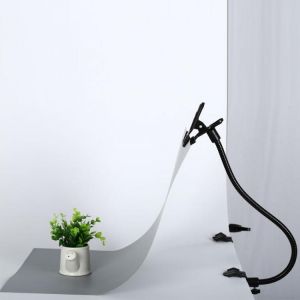 CY New Background Holder C Clamp Clip Camera Photo Studio Accessories Light Stand Flex Arm Reflector Photo Camara Fotografica