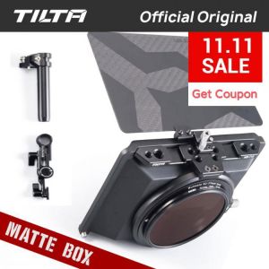 Tilta MB-T15 4*5.65 Mini Matte Box Carbon Fiber Top Flag For DSLR Mirrorless Camera A7 A6 Tiltaing Blackmagic BMPCC 4K 6K Cage
