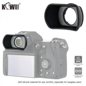 Soft Silicone Long Camera Eyecup Special for Panasonic DC-S1H S1R S1 Replaces Panasonic DMW-EC6 Viewfinder Eyepiece Protector