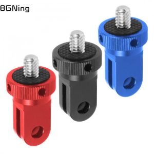 Upgrade Stainless Steel 1/4 Screw Mini Tripod Mount Adapter for GoPro Hero 10 9 8 7 for insta360 one x2 for OSMO Action Cameras