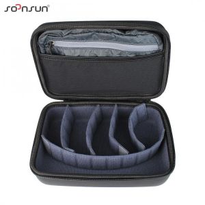 SOONSUN Portable Waterproof Shockproof Protective Storage Case Bag Box for GoPro Hero 9 8 7 6 5 4 for DJI Osmo Action Accessory