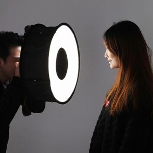 45cm Portable Softbox Camera Flash Diffuser Speedlight Round Style Light Shoot Soft box Soft Light dslr camera accessories