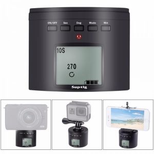 Suptig Multifunction Turntable Mount Adapter for Gopro Hero 10 9 8 7 6 for Iphone Samrtphone for DJI XiaomiYI Camera Accessories