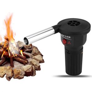 BBQ Fan USB Portable Barbeque Air Blower Outdoor Barbecue Fire Bellow Camping Hiking Picnic Without Battery 5V Kitchen BBQ Tools