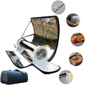 Portable Solar Stove Outdoor Integrated Solar Cooker Portable Parabolic Solar Cooker With Higher Efficiency Temperature: 550°F