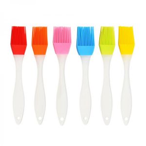 1PC Portable Silicone Oil Brush Barbecue Tool Pastry Biscuit Brush with Handle Barbecue Accessories Kitchen Cooking Gadgets