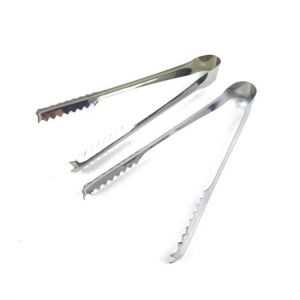 Stainless Steel Salad Tongs BBQ Kitchen Cooking Food Serving Utensil Tong Kitchen Accessories Tools Restaurant Food Folder