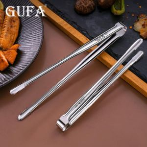 Stainless steel barbecue tongs Japanese bread tongs food tongs steak tongs lengthened barbecue tongs kitchen gadgets