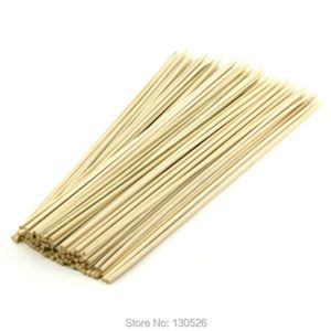 48Pcs Bamboo Skewers 40/45/50cm 5mm Bold Tornado Potato Skewer Bamboo BBQ Skewers Sticks Kabob Fruit Vegetable Barbecue Sticks