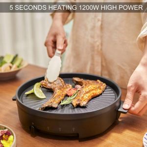 Korean Smokeless Barbecue Grill Pan Gas Non-Stick Gas Stove Plate Electric Stove Baking Tray BBQ Grill Barbecue Tools Barbacoa