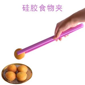 Off-the-shelf Silicone food clip Bread clip barbecue clip steak clip food clip ice clip kitchen baking kit