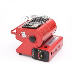 2 In 1 Outdoor Heater Cooker Gas Heater 1.3kw Travelling Camping Hiking Picnic Equipment Dual-Purpose Use Stove  Outdoor Accesso