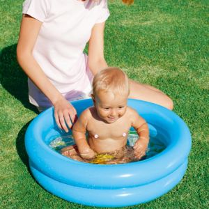 Baby Kid Inflatable Swimming Pool Paddling Pool Round Baby Children Playing Water Basin Fun Ocean Ball Bathtub