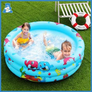 150cm Round Family Kids Adult Inflatable Swimming Pool Outdoor Garden Yard Water Floating Basin Bathtub Summer Kids Play Toys