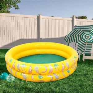 Children Round Swimming Pool Bathtub Home Outdoor Inflatable Portable Pool Game Toys Indoor Outdoor Ocean Ball Pool