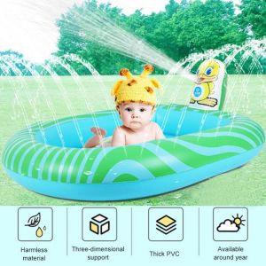 Inflatable Pool Water Play Spray in Summer Water Park Swim Center Family Swimming Pool ball pit Outdoor Toys for Children
