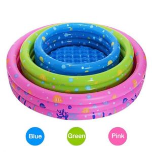Baby Swimming Pool Three-tube Inflatable Printed Round Thickened PVC Layered Independent Airbag Child Water Activity Accessories