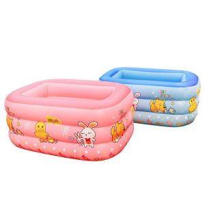 Children's Cartoon Pool Home Inflatable Infant Swimming Pool Thickened Water Amusement  Portable Baby Tub Pool Toddler Games