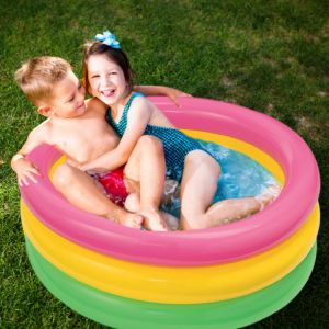 Baby Swimming Ring Inflatable Infant Floating Circle Multi-functional Classic Practical Kids Swim Pool Accessories