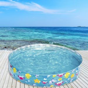 PVC Inflatable Swimming Pool Bathtub Toys Summer Kids Child-friendly Ocean Balls Container Water Play Toy for Kids Children